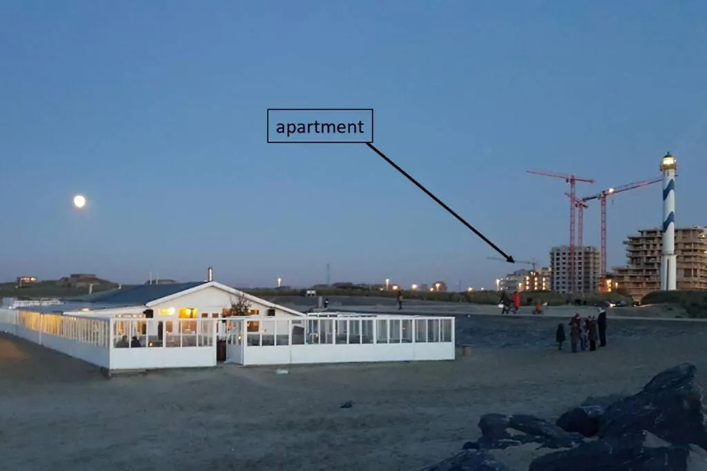 New Sunny Apartment With 2 Large Terraces Ostend